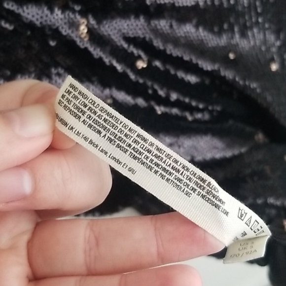 Free People Double Take Sequin Slip Size S - Picture 8 of 10